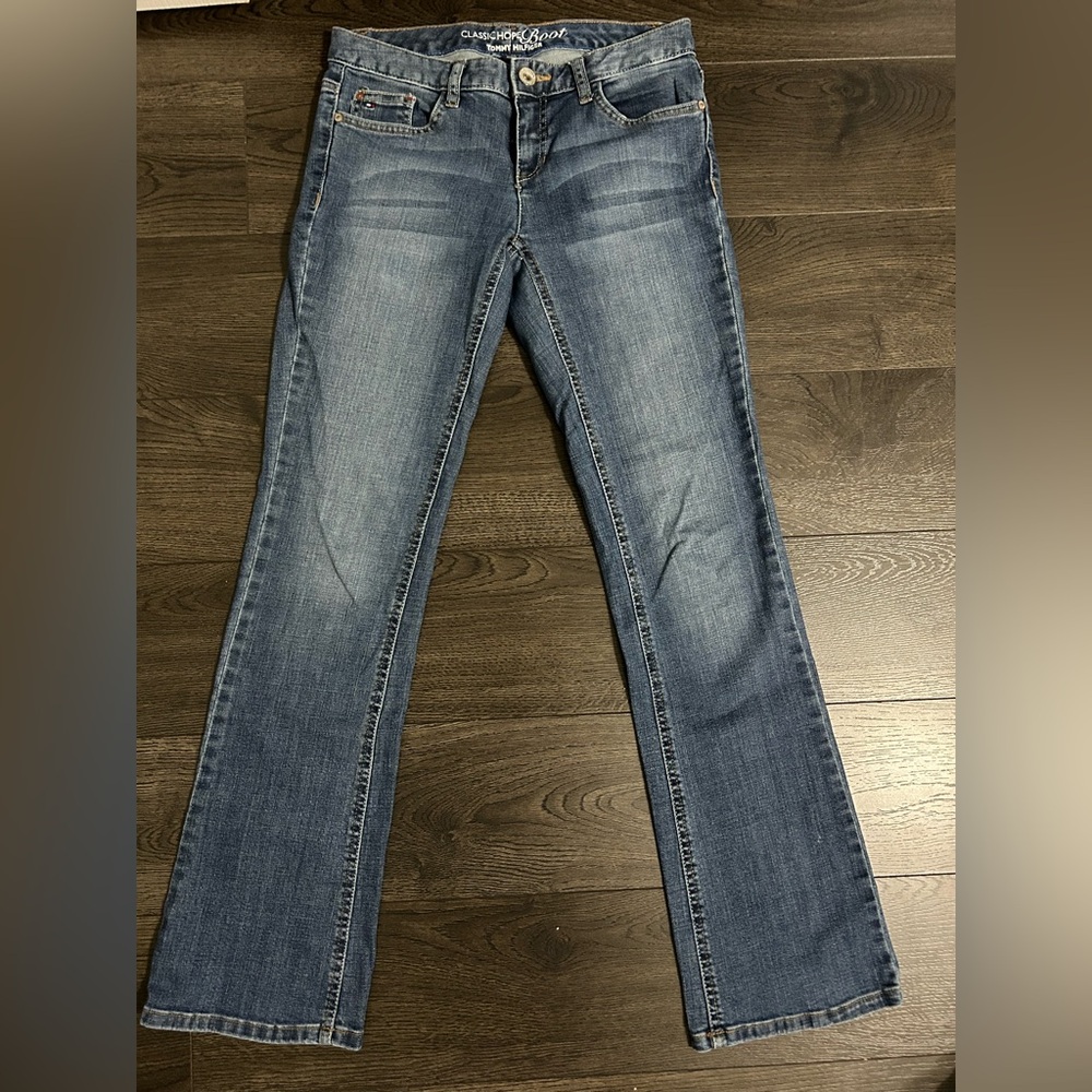 Tommy Hilfiger Dark Blue Boot Cut Jeans